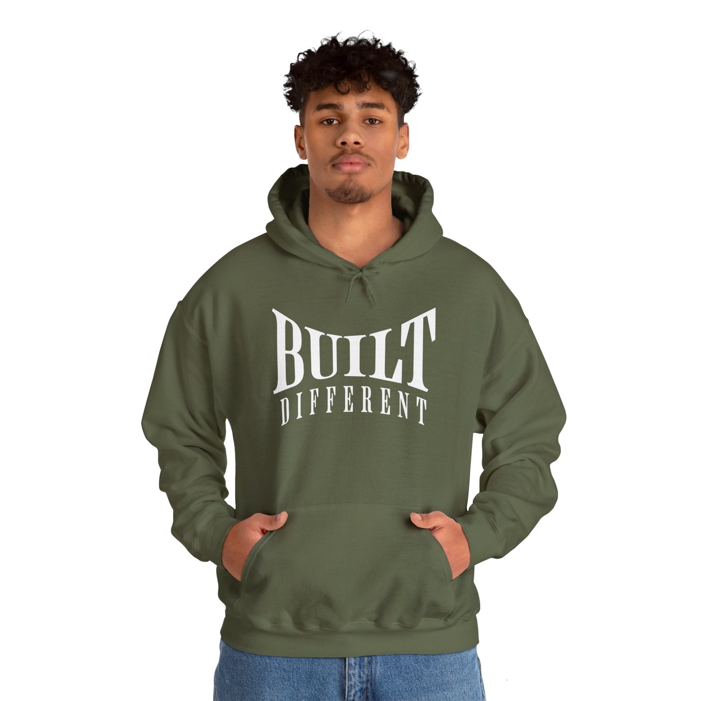 Built Different Hoodie | Premium Mindset Pullover