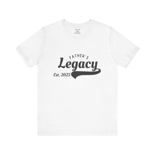 Father's Legacy Est. 2025 | Mindful Dad Wellness T-Shirt