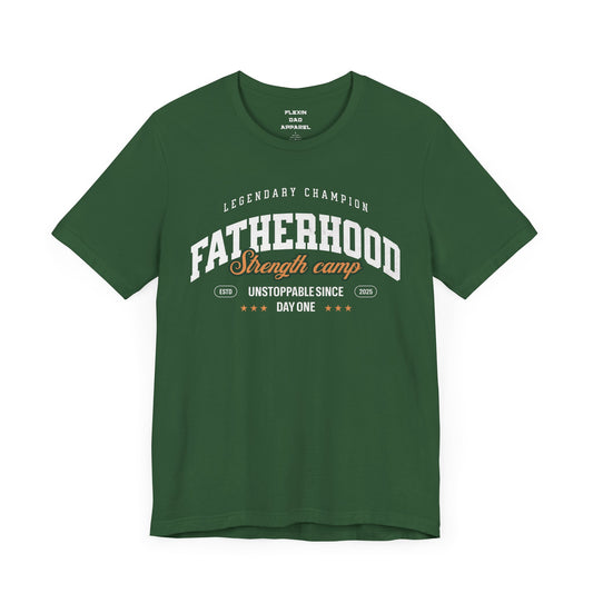 Flexing Fatherhood Classic Tee - Dad Strength & Style