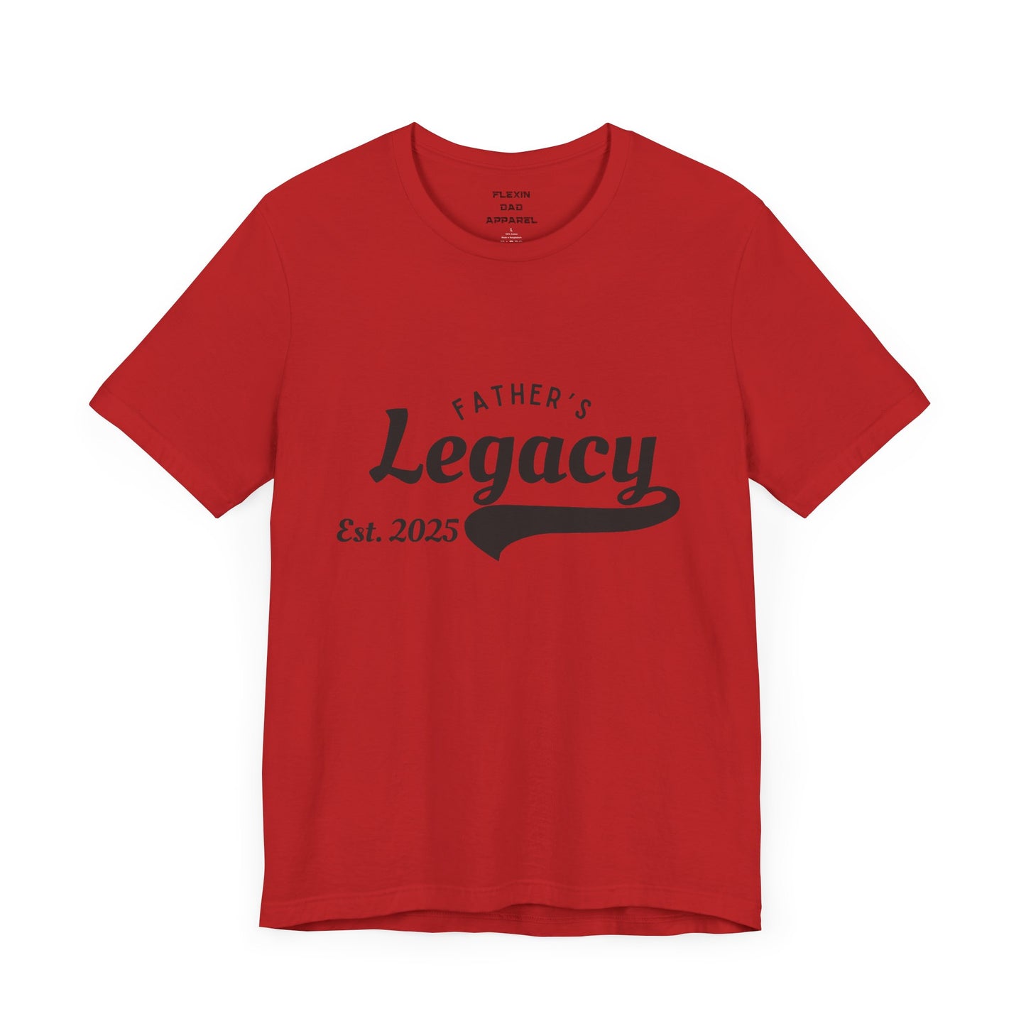 Father's Legacy Est. 2025 | Mindful Dad Wellness T-Shirt