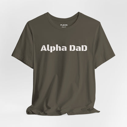 Alpha Dad | Premium Leadership Tee