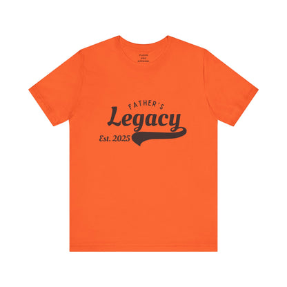 Father's Legacy Est. 2025 | Mindful Dad Wellness T-Shirt