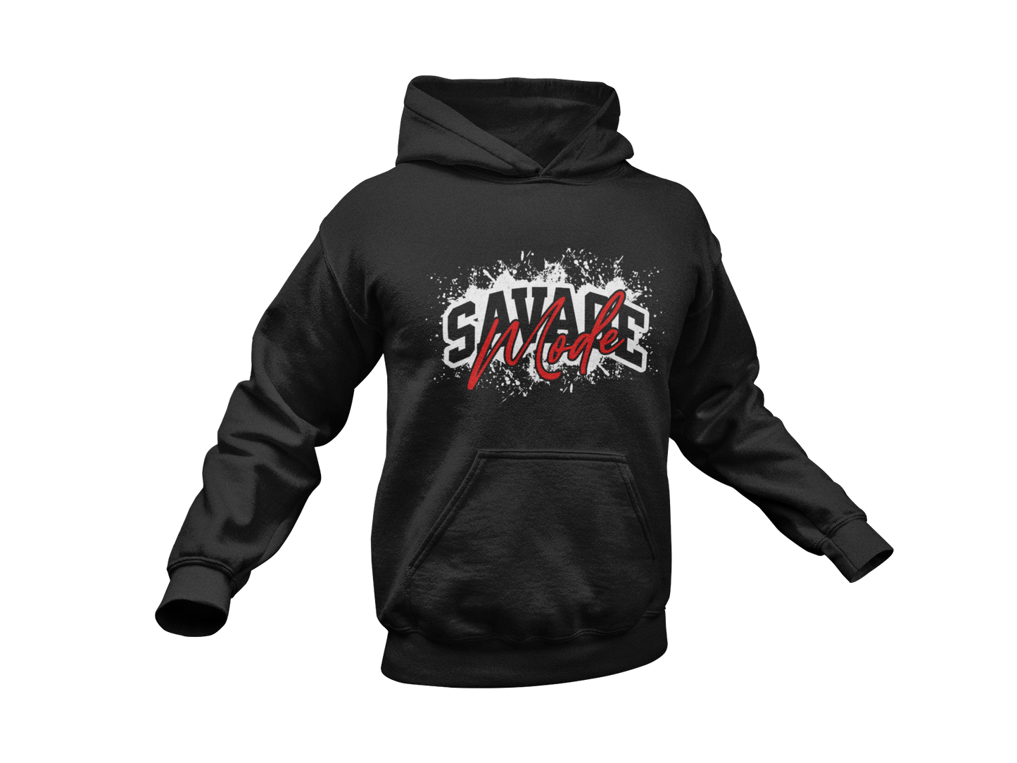 Savage Mode - Dad Wellness Motivation Hoodie