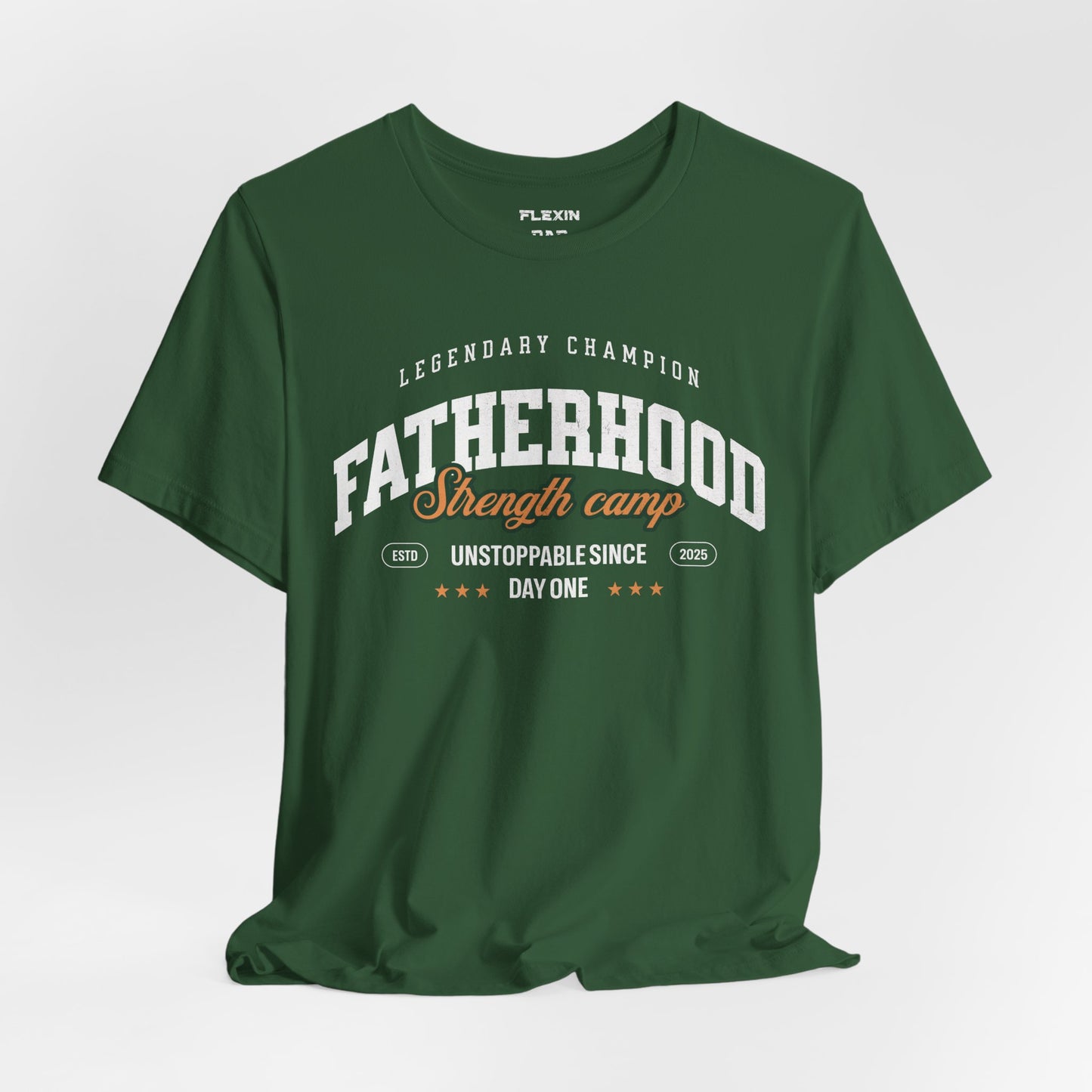 Flexing Fatherhood Classic Tee - Dad Strength & Style