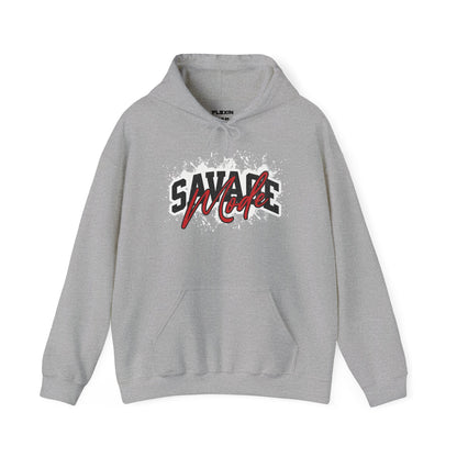 Savage Mode - Dad Wellness Motivation Hoodie