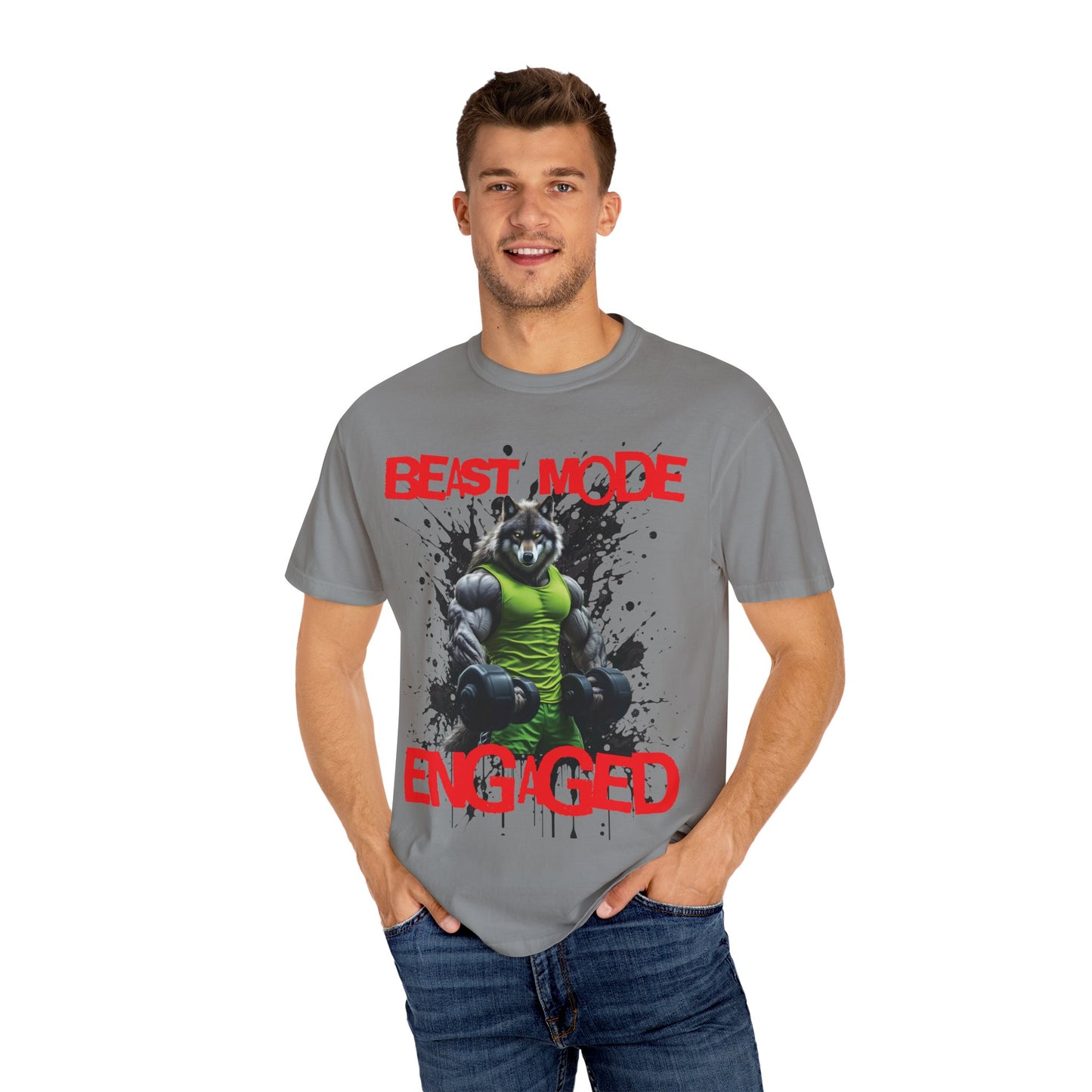 Beast Mode Engaged T-Shirt for Fitness Enthusiasts