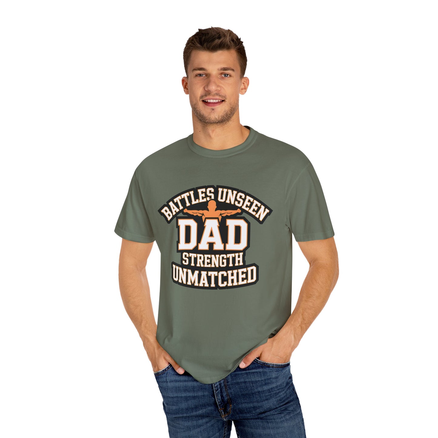 Dad Strength Unmatched T-shirt