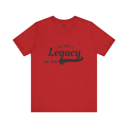 Father's Legacy Est. 2025 | Mindful Dad Wellness T-Shirt