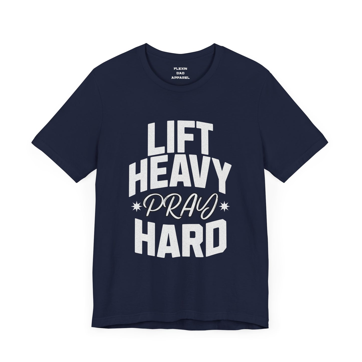 Spiritual Wellness T-Shirt - Lift Heavy Pray Hard Unisex Tee