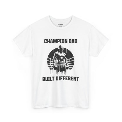 Champion Dad Built Different Tee